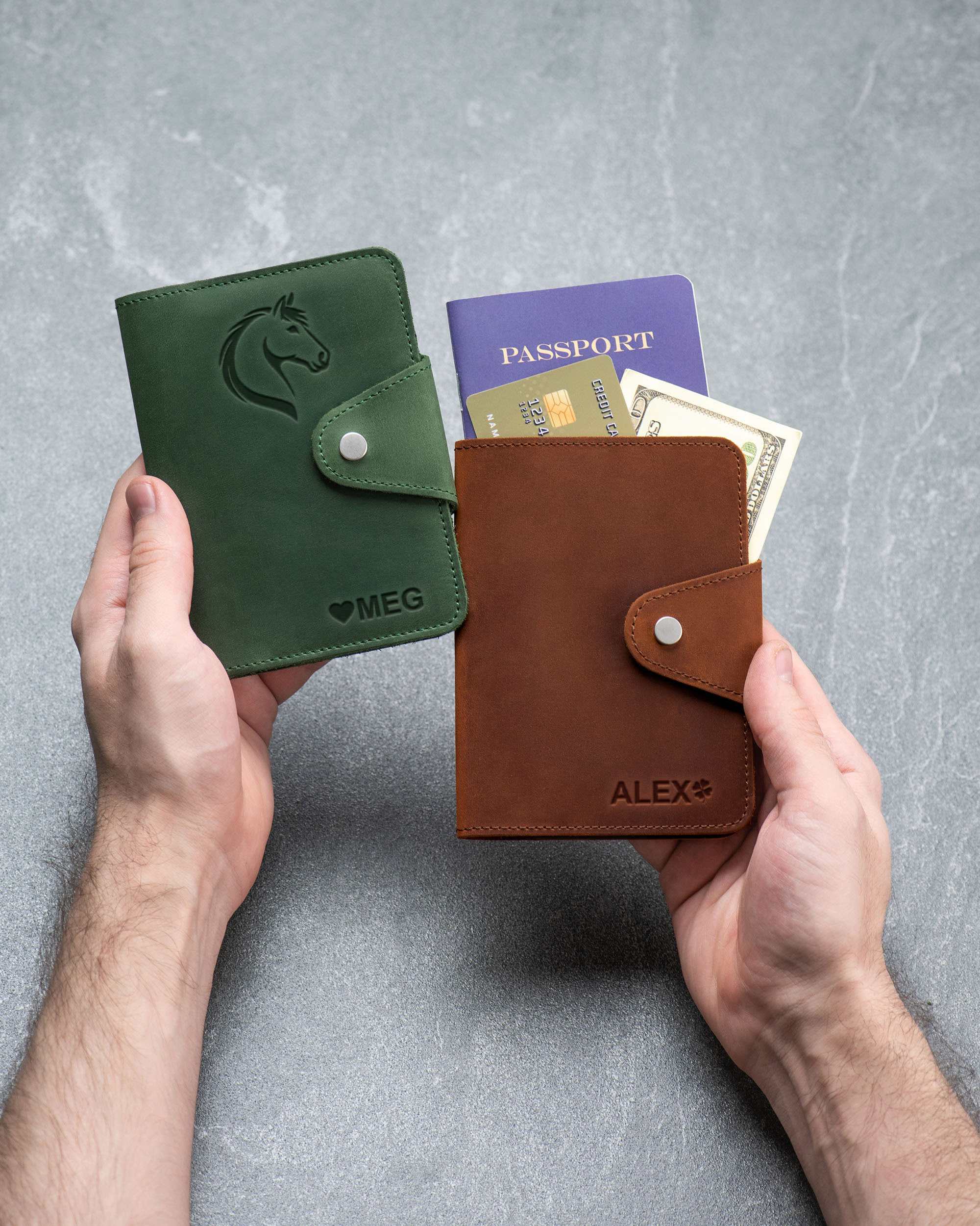 Leather Passport Cover